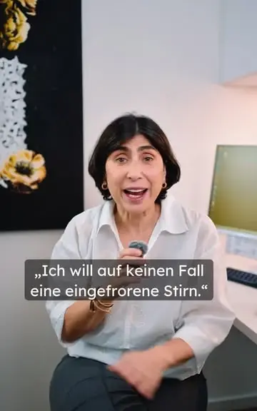 ich will keine eingefrorene stirn